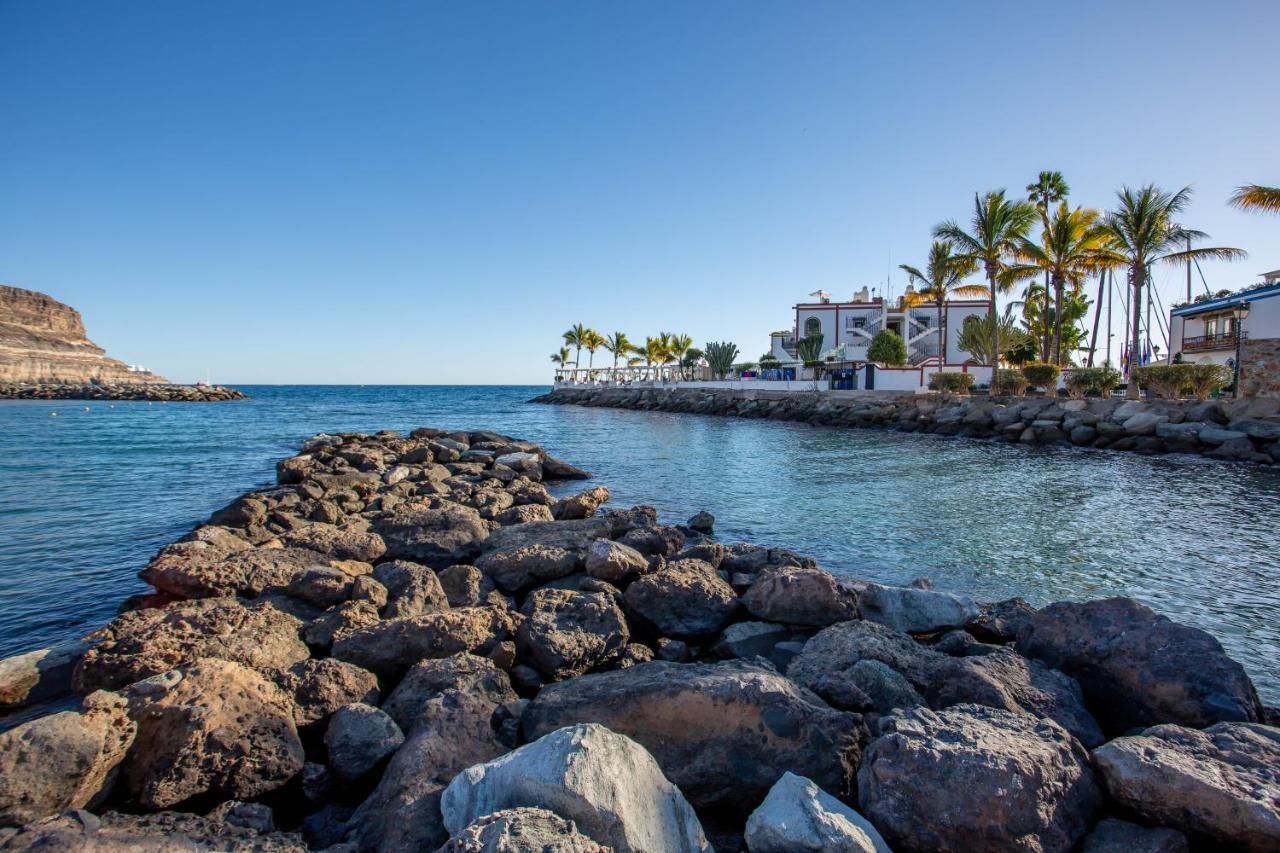 Ribera Del Puerto - Luxe Apartement With Great Terrace And Sea View Puerto De Mogan Εξωτερικό φωτογραφία