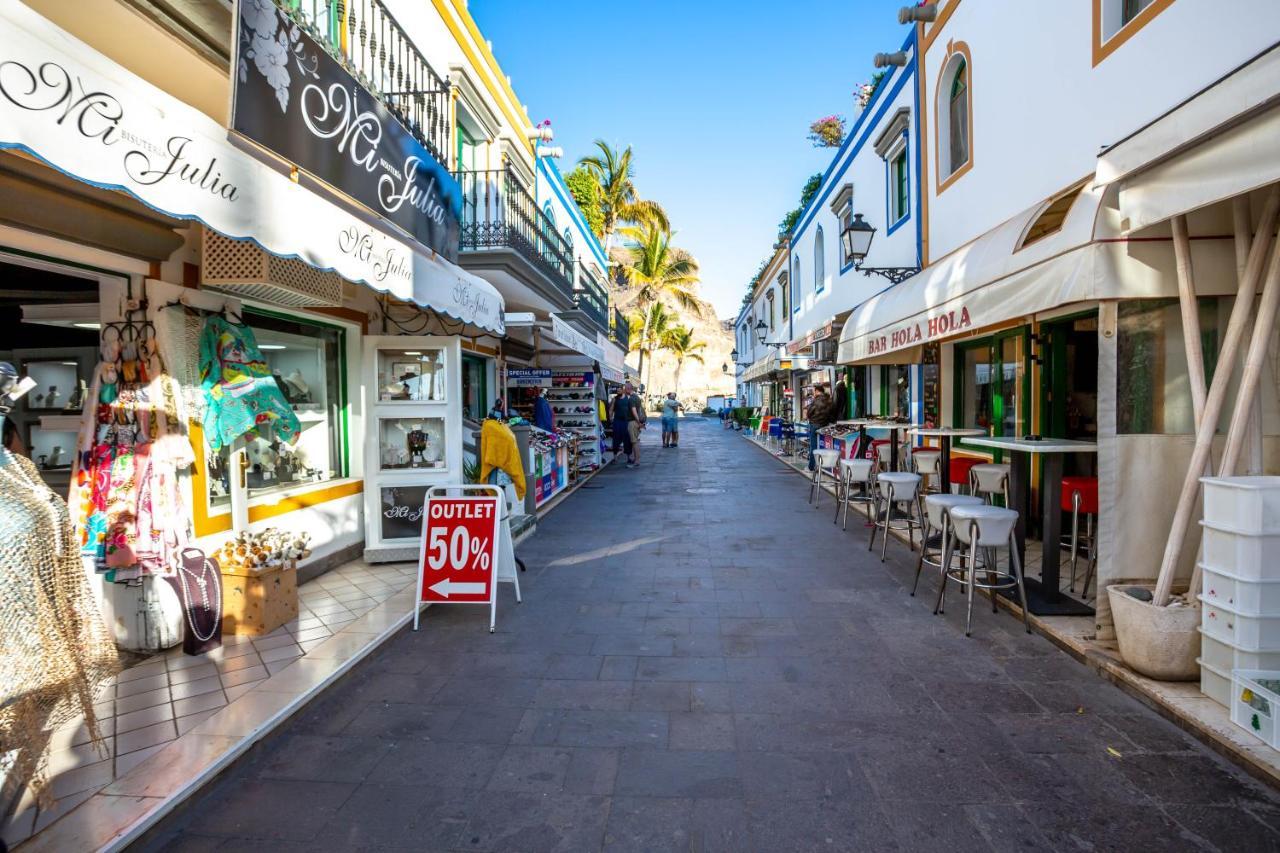 Ribera Del Puerto - Luxe Apartement With Great Terrace And Sea View Puerto De Mogan Εξωτερικό φωτογραφία