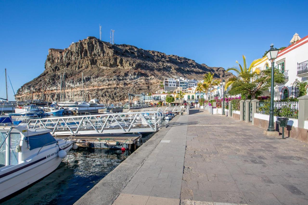 Ribera Del Puerto - Luxe Apartement With Great Terrace And Sea View Puerto De Mogan Εξωτερικό φωτογραφία