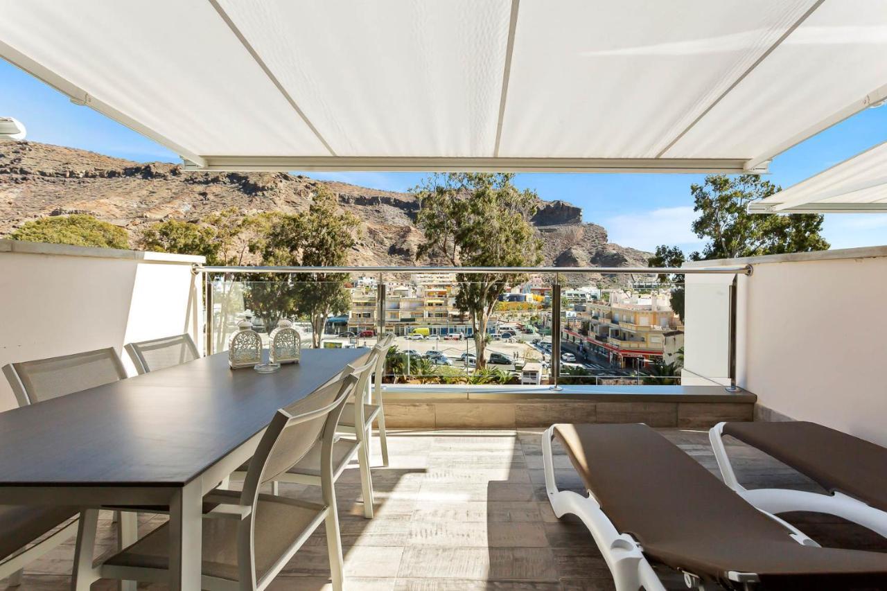Ribera Del Puerto - Luxe Apartement With Great Terrace And Sea View Puerto De Mogan Εξωτερικό φωτογραφία