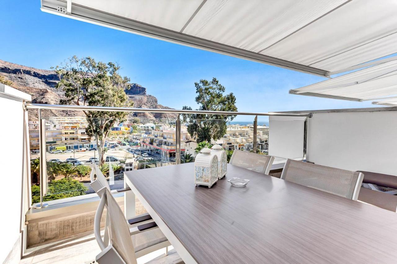 Ribera Del Puerto - Luxe Apartement With Great Terrace And Sea View Puerto De Mogan Εξωτερικό φωτογραφία